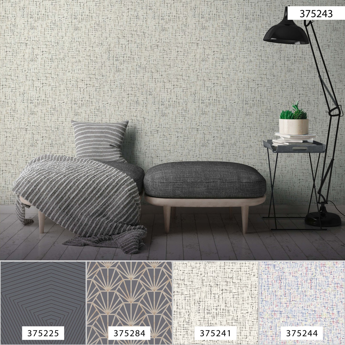 Daniel Hechter Designer Tapete Weiß 375243 Wandtapete Vliestapete Floral  Vinyl