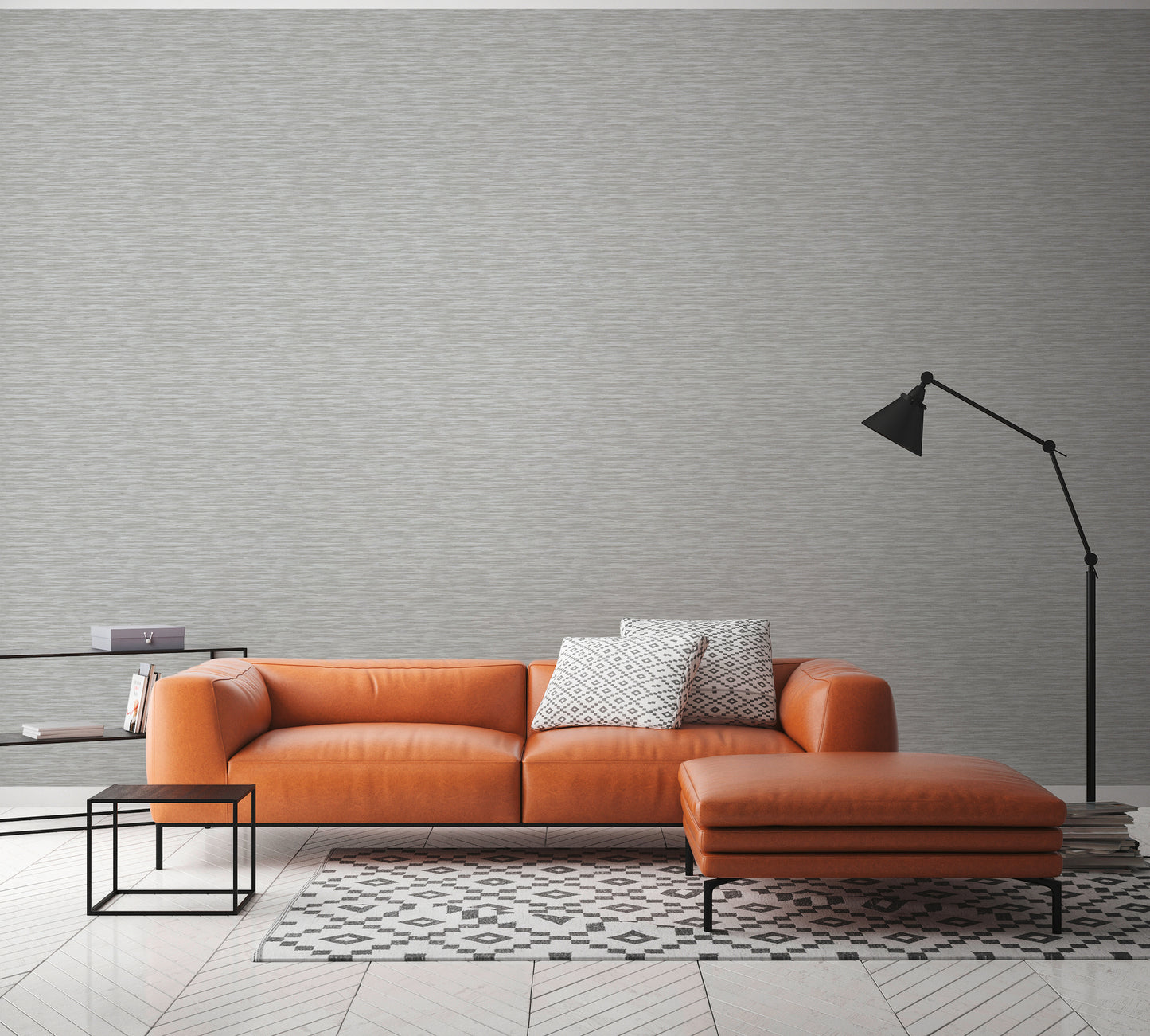 Daniel Hechter Designertapete Grau 375253 Wandtapete Vliestapete Floral Vinyl