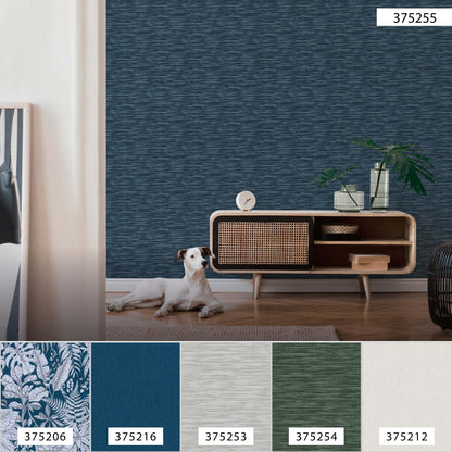 Daniel Hechter Designertapete Blau 375255 Wandtapete Vliestapete Floral Vinyl