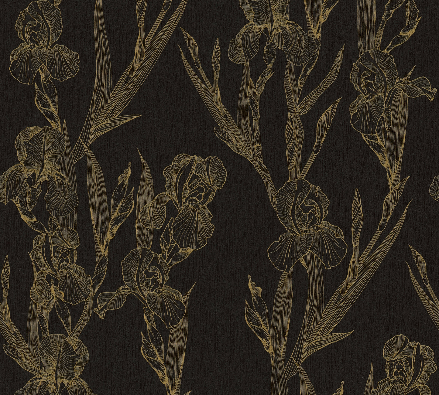 Daniel Hechter Blumentapete Schwarz 375263 Wandtapete Vliestapete Floral Vinyl