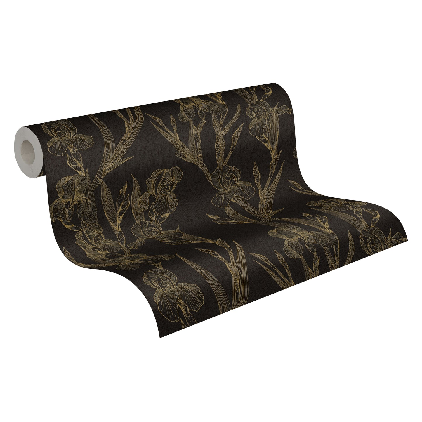 Daniel Hechter Blumentapete Schwarz 375263 Wandtapete Vliestapete Floral Vinyl