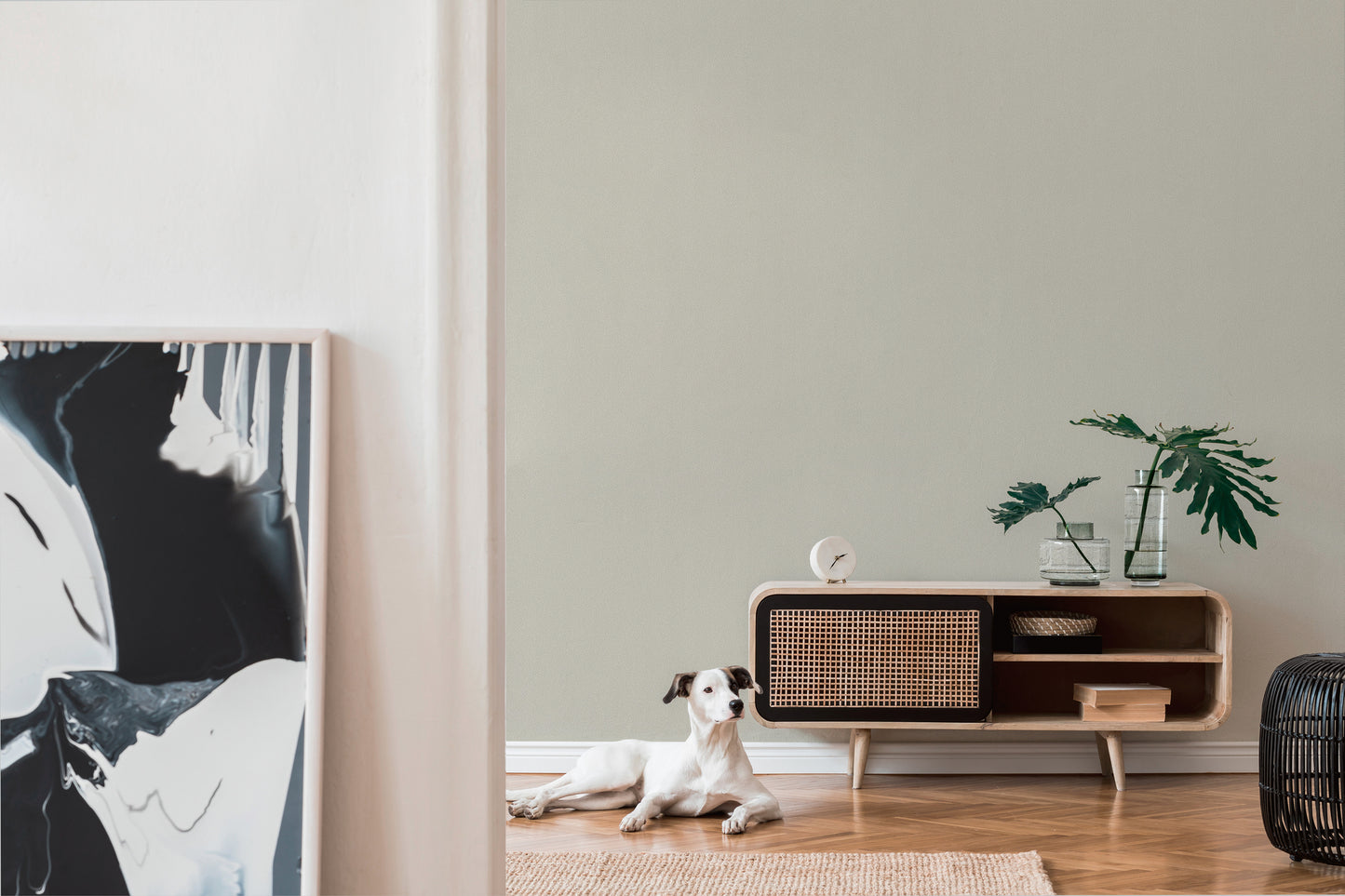 Daniel Hechter Unitapete Grau 375273 Wandtapete Vliestapete Floral Unis Vinyl