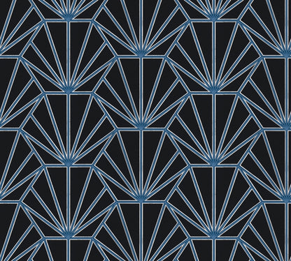 Daniel Hechter Geometrische Tapete Schwarz 375282 Wandtapete Vliestapete Vinyl