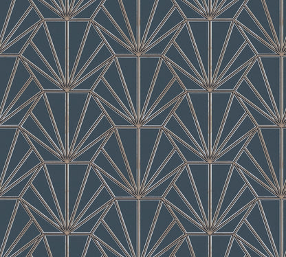 Daniel Hechter Tapete geometrisch Blau 375283 Wandtapete Vliestapete Grafik