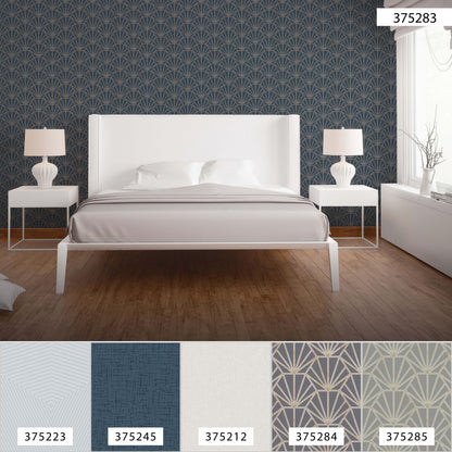 Daniel Hechter Tapete geometrisch Blau 375283 Wandtapete Vliestapete Grafik