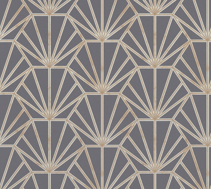 Daniel Hechter Tapete geometrisch Blau 375284 Wandtapete Vliestapete Grafik