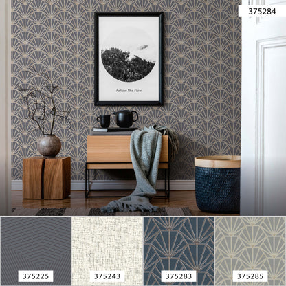 Daniel Hechter Tapete geometrisch Blau 375284 Wandtapete Vliestapete Grafik