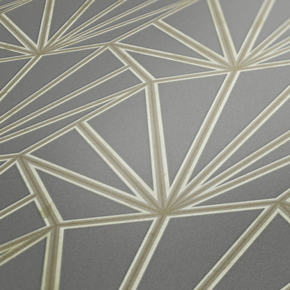 Daniel Hechter Tapete geometrisch Grau 375285 Wandtapete Vliestapete Grafik