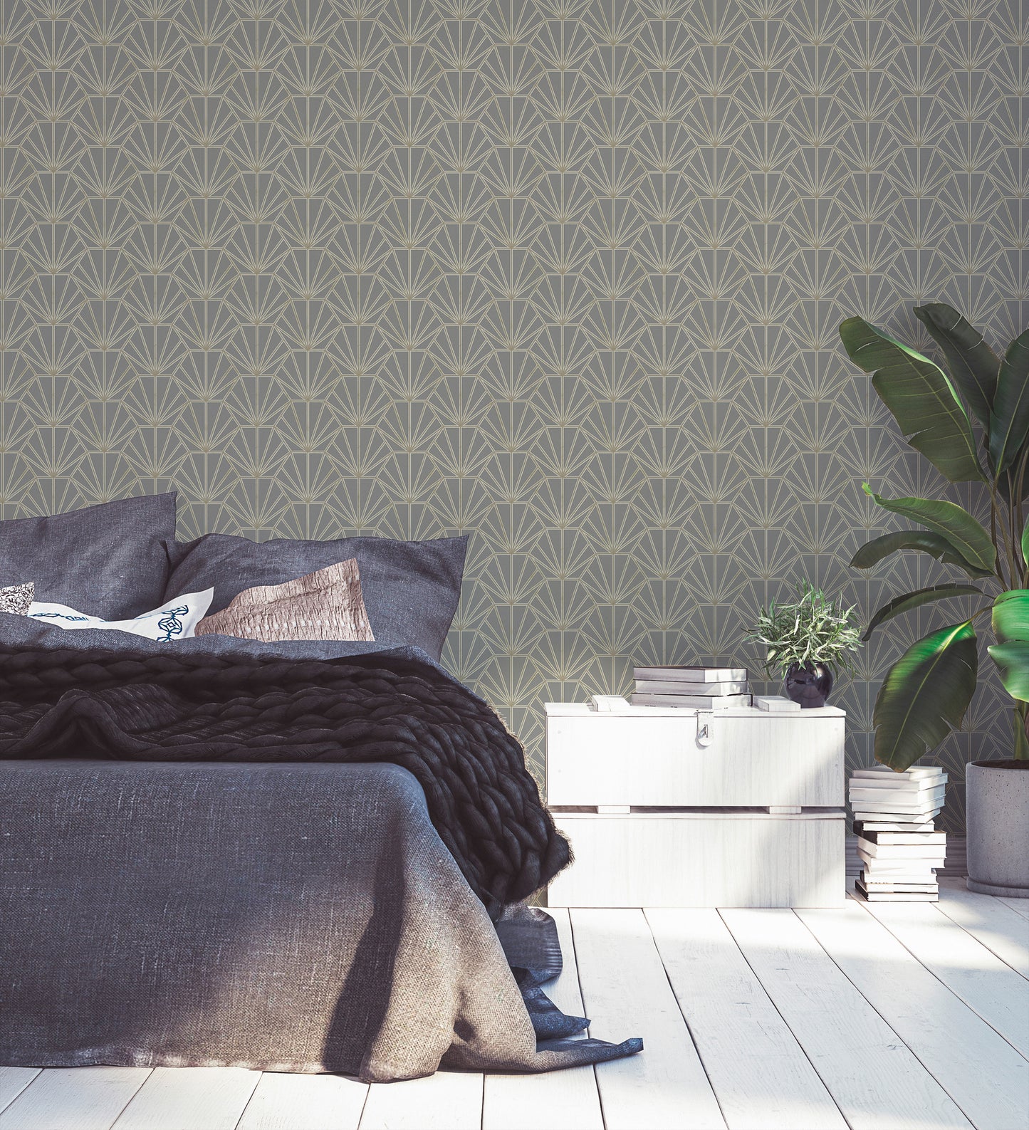 Daniel Hechter Tapete geometrisch Grau 375285 Wandtapete Vliestapete Grafik