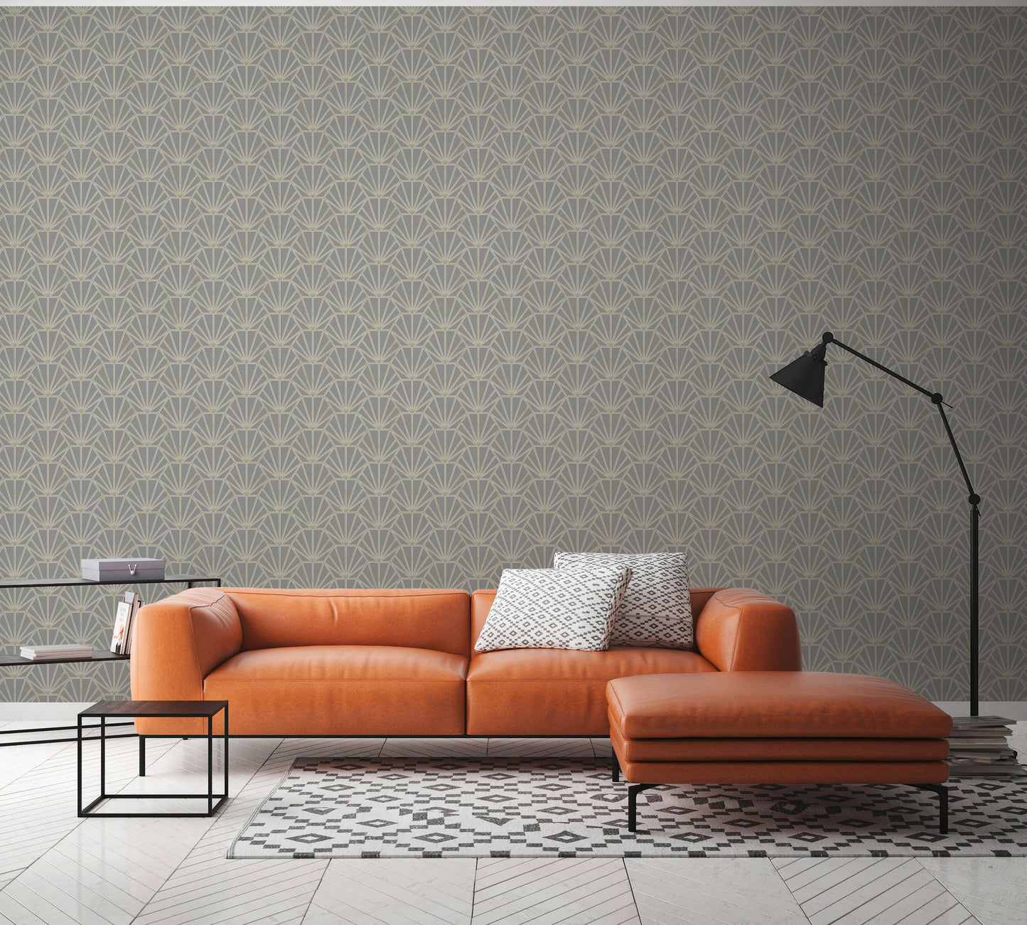 Daniel Hechter Tapete geometrisch Grau 375285 Wandtapete Vliestapete Grafik