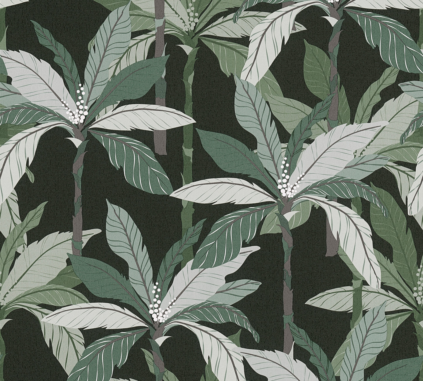 A.S. Création Dschungeltapete Grün 375303 Wandtapete Vliestapete Floral Vinyl