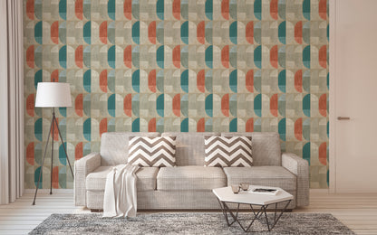 A.S. Création Geometrische Tapete Beige 375311 Wandtapete Vliestapete Vinyl