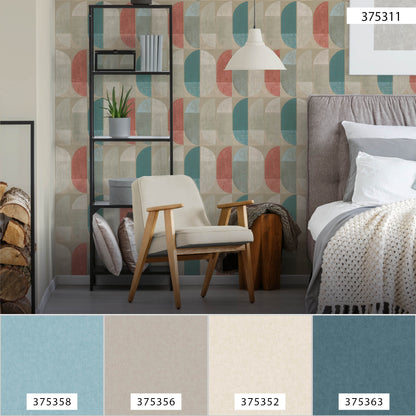 A.S. Création Geometrische Tapete Beige 375311 Wandtapete Vliestapete Vinyl
