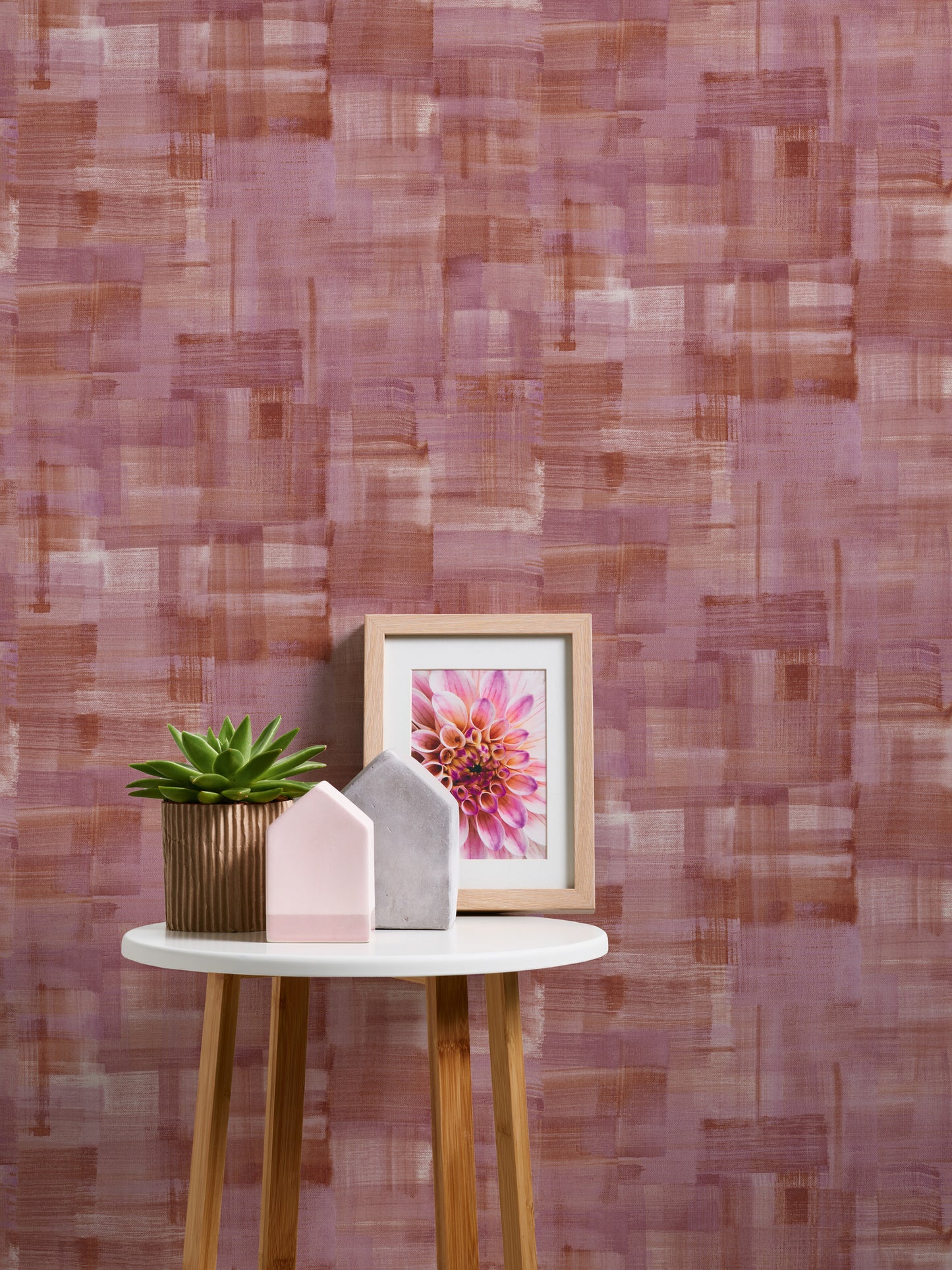 A.S. Création Moderne Tapete Rot 375323 Wandtapete Vliestapete Floral Unis Vinyl