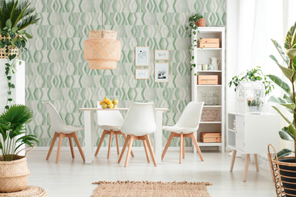 A.S. Création Tapete geometrisch Grün 375335 Wandtapete Vliestapete Grafik Vinyl