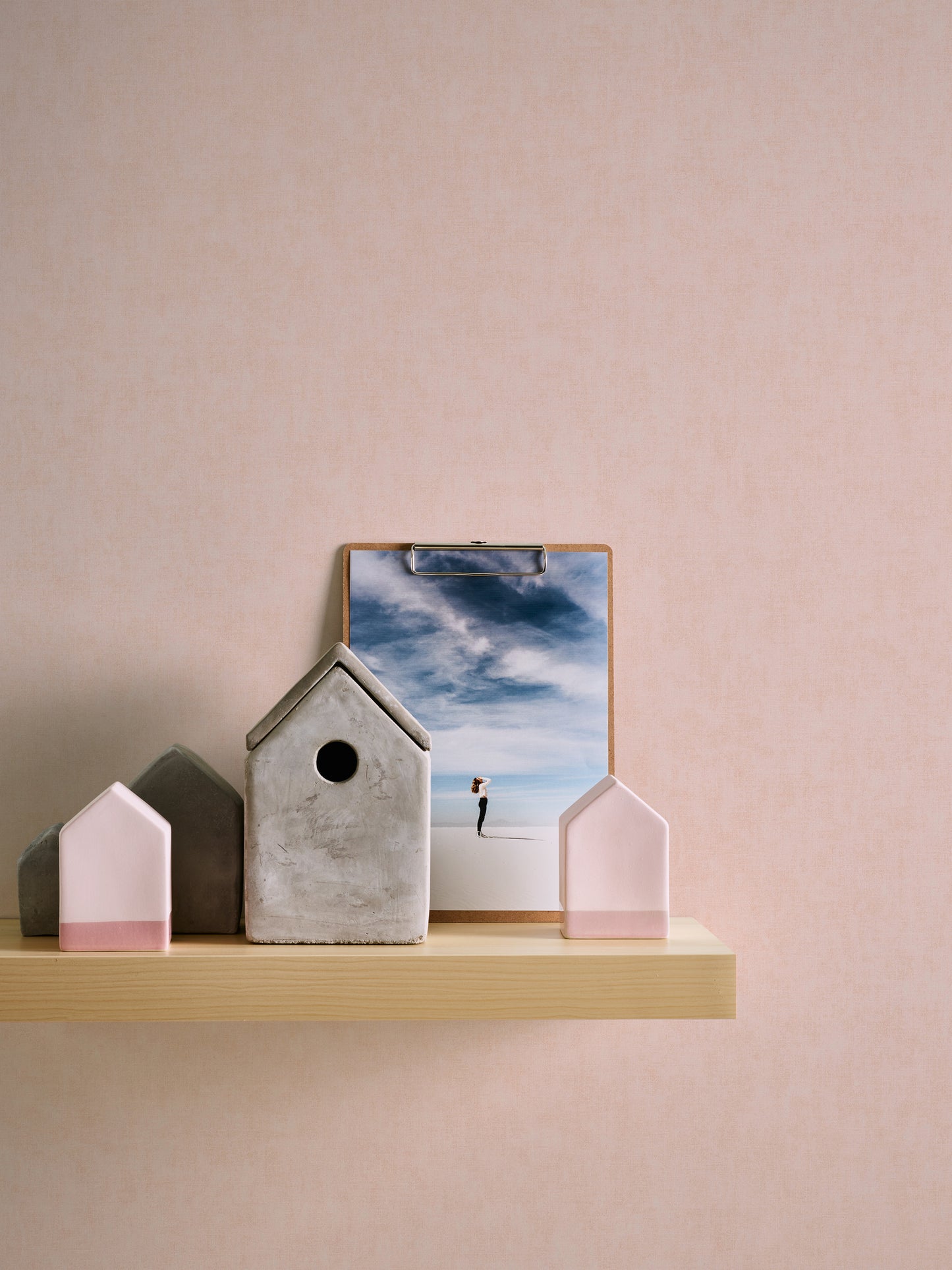 A.S. Création Unitapete Rosa 375353 Wandtapete Vliestapete Floral Unis Vinyl