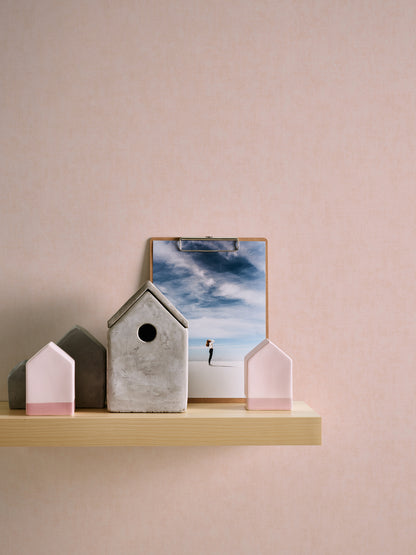 A.S. Création Unitapete Rosa 375353 Wandtapete Vliestapete Floral Unis Vinyl