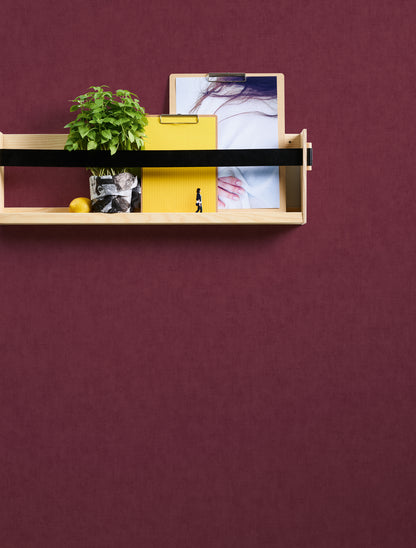 A.S. Création Unitapete Lila 375362 Wandtapete Vliestapete Floral Unis Vinyl