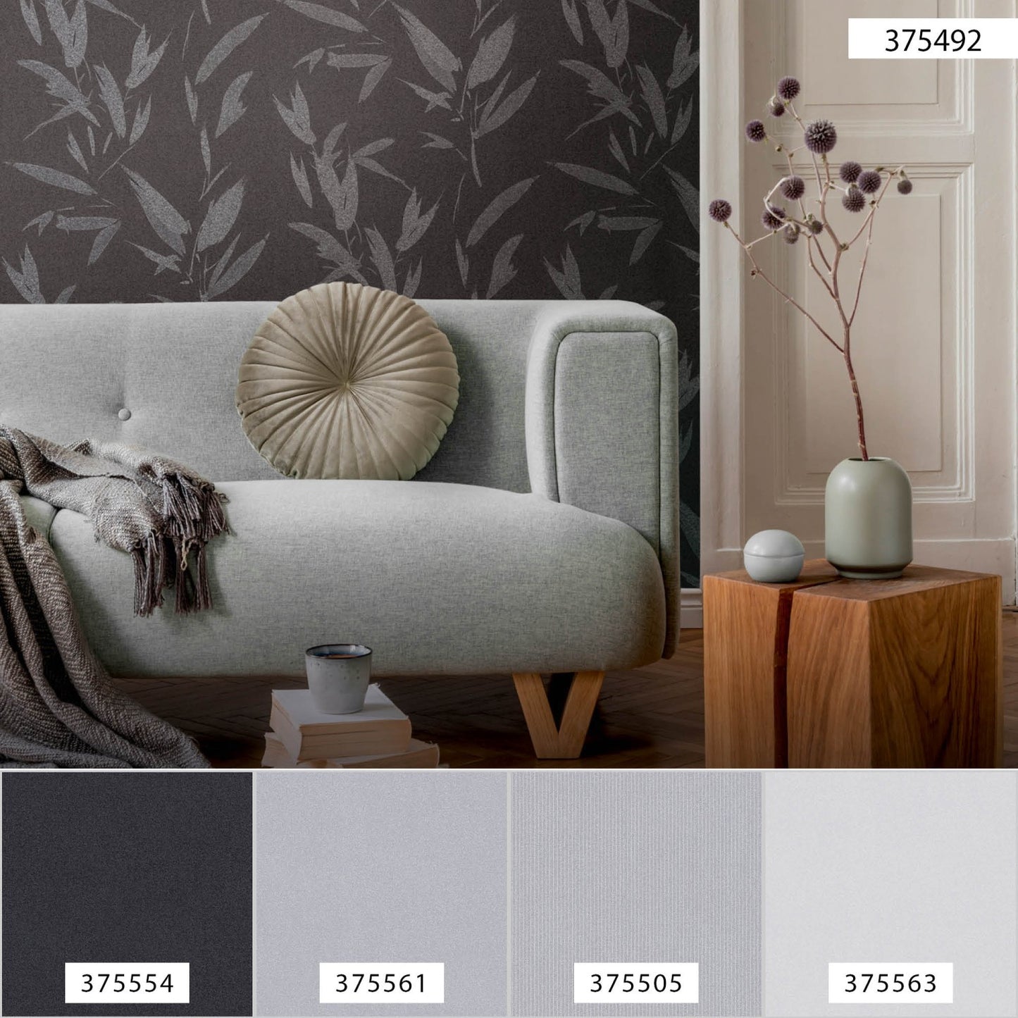 Dschungeltapete Schwarz Vliestapete 375492 Wandtapete A.S. Création Tapete