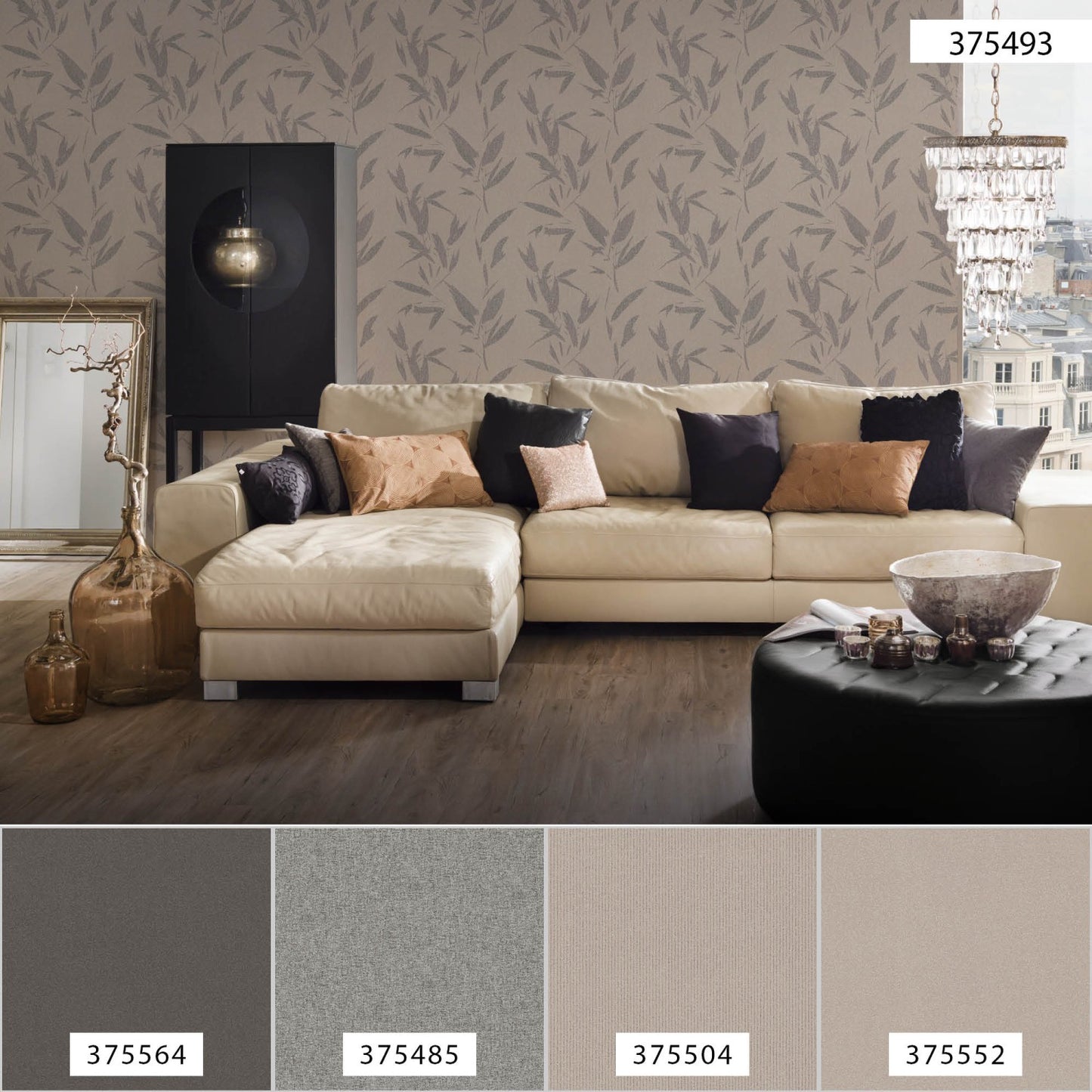 Dschungeltapete Braun Vliestapete 375493 Wandtapete A.S. Création Tapete