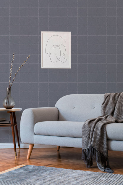 Fliesentapete Blau Vliestapete 375512 Wandtapete A.S. Création Tapete