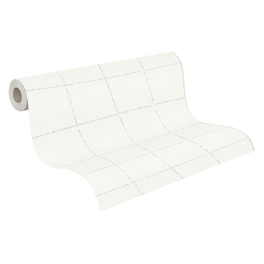 Fliesentapete Weiß Vliestapete 375515 Wandtapete A.S. Création Tapete