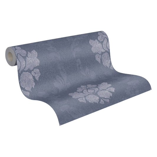 Barocktapete Blau Vliestapete 375522 Wandtapete A.S. Création Tapete