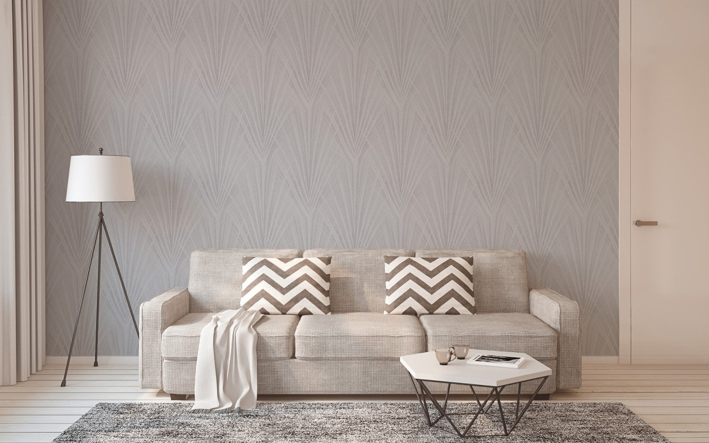 Dschungeltapete Grau Vliestapete 375534 Wandtapete A.S. Création Tapete