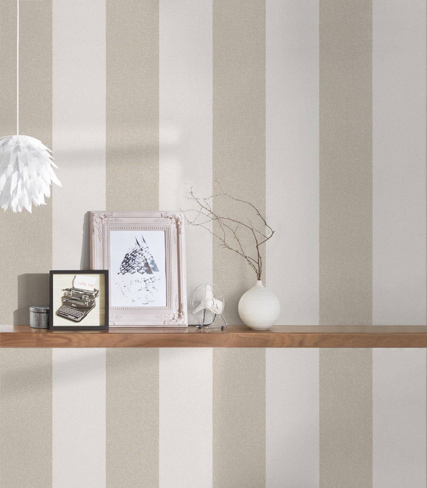 Streifentapete Beige Vliestapete 375543 Wandtapete A.S. Création Tapete