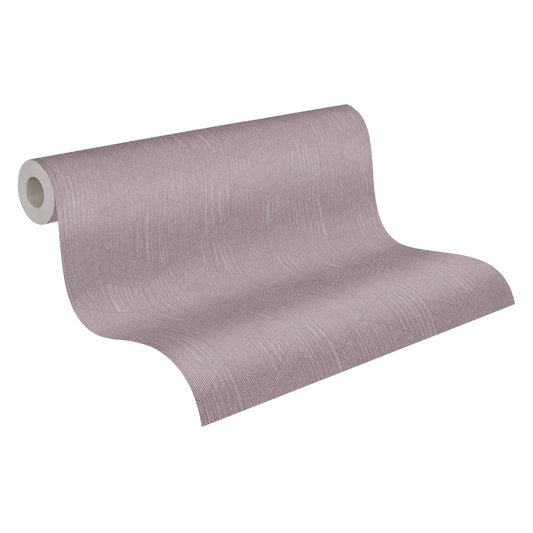 A.S. Création Geometrisch Lila 375616 Wandtapete Vlies Satin Rolle Tapete VILLA