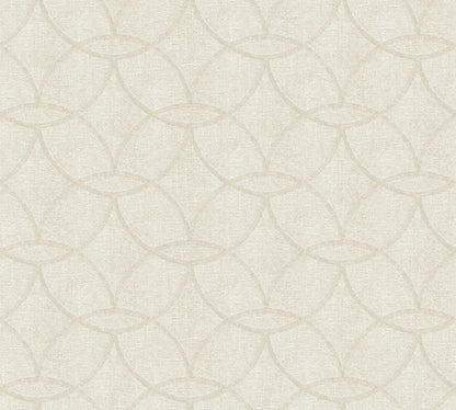 A.S. Création Geometrisch Beige 375643 Wandtapete Vlies Satin Rolle Tapete
