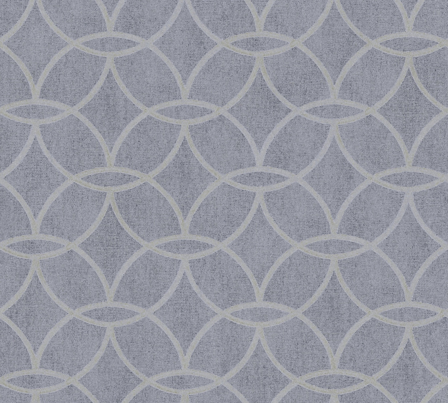 A.S. Création Geometrisch Blau 375644 Wandtapete Vlies Satin Rolle Tapete VILLA