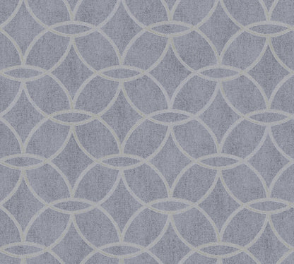 A.S. Création Geometrisch Blau 375644 Wandtapete Vlies Satin Rolle Tapete VILLA