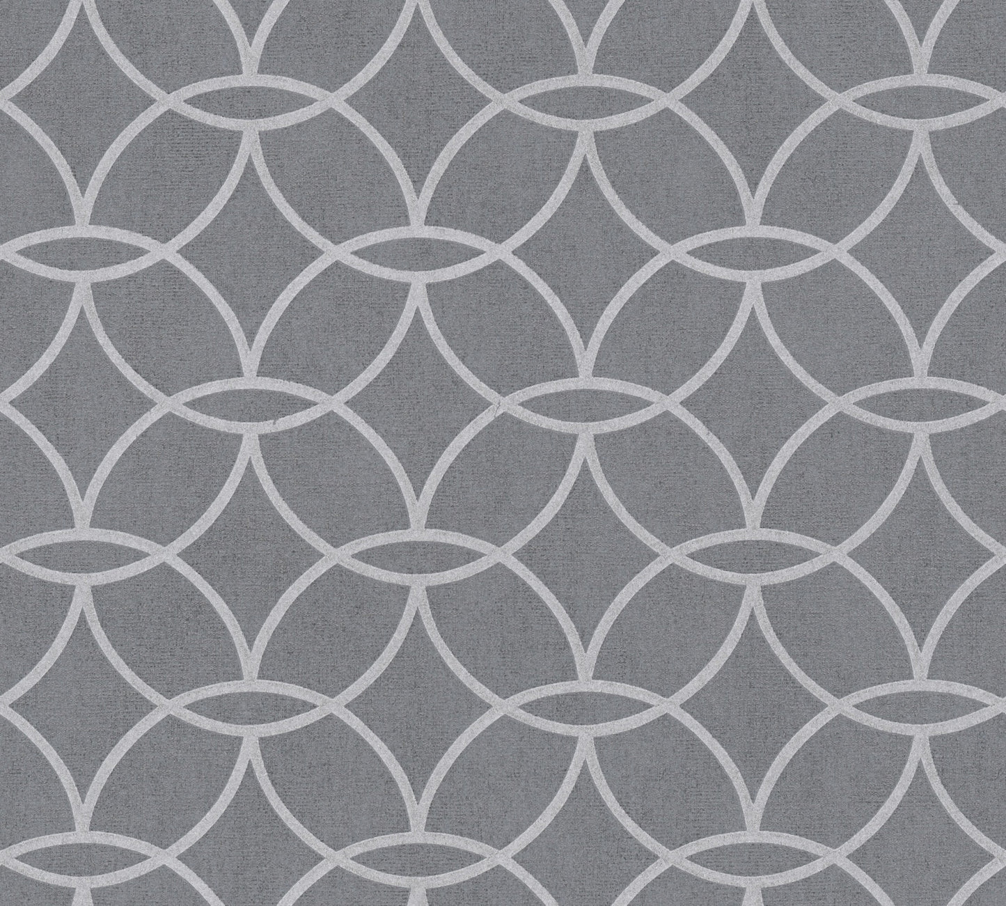 A.S. Création Geometrisch Grau 375645 Wandtapete Vlies Satin Rolle Tapete VILLA