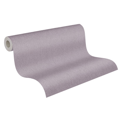 A.S. Création Uni Lila 375664 Wandtapete Vlies Satin Rolle Tapete VILLA violett