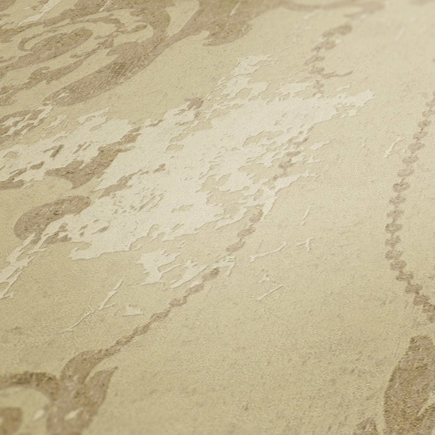 A.S. Création Barock Tapete Beige 376483 Wandtapete Vliestapete Struktur Vinyl