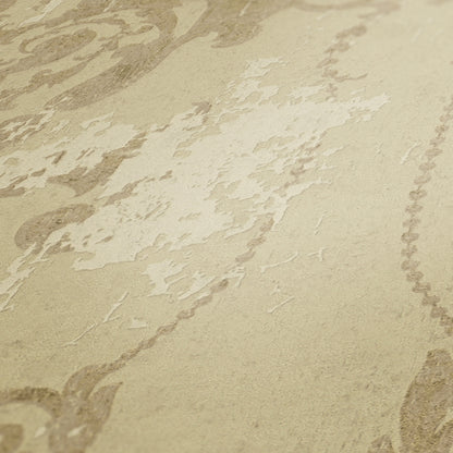 A.S. Création Barock Tapete Beige 376483 Wandtapete Vliestapete Struktur Vinyl