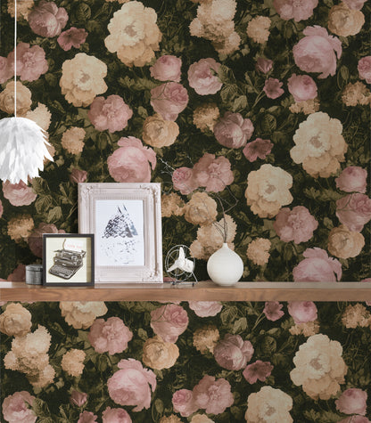 A.S. Création Blumen Tapete Rosa 376501 Wandtapete Vliestapete Floral modern
