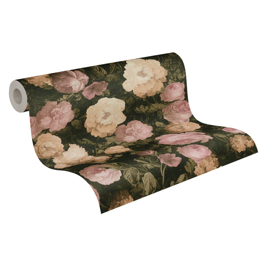 A.S. Création Blumen Tapete Rosa 376501 Wandtapete Vliestapete Floral modern