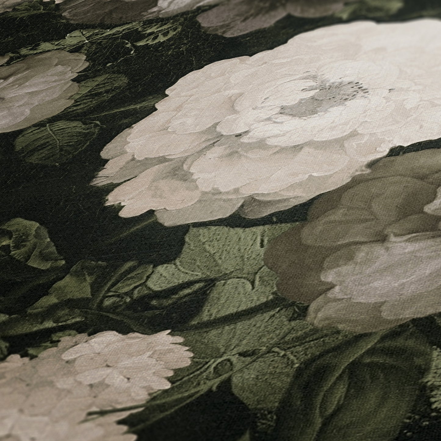 A.S. Création Blumentapete Creme 376503 Wandtapete Vliestapete Floral Vinyl