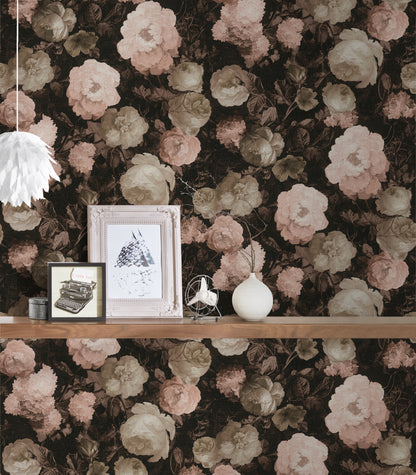 A.S. Création Blumen Tapete Rosa 376504 Wandtapete Vliestapete Floral modern