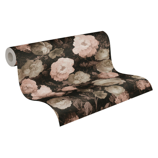 A.S. Création Blumen Tapete Rosa 376504 Wandtapete Vliestapete Floral modern