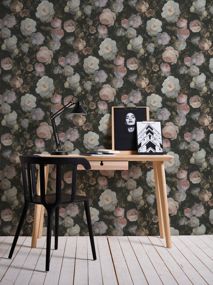 A.S. Création Blumen Tapete Rosa 376505 Wandtapete Vliestapete Floral modern