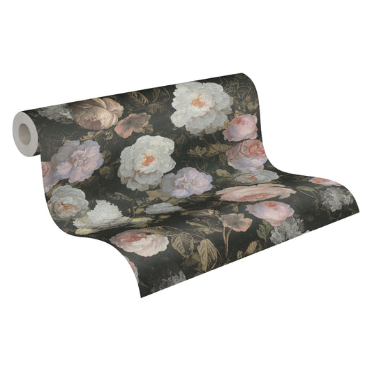 A.S. Création Blumen Tapete Rosa 376505 Wandtapete Vliestapete Floral modern