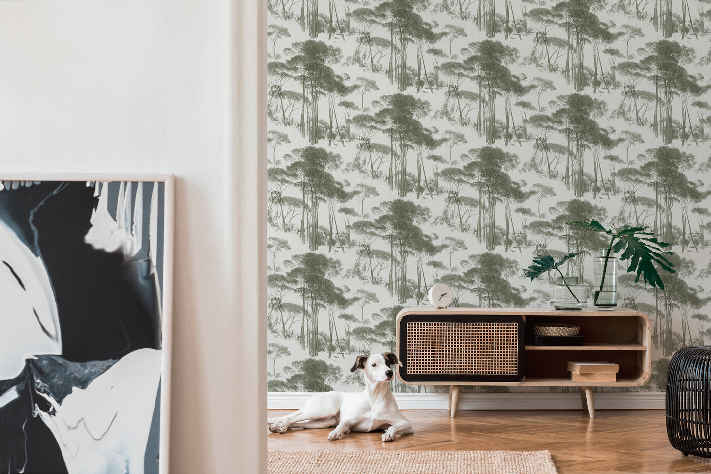 A.S. Création Wald Tapete Grün 376512 Wandtapete Vliestapete Floral Vinyl Rolle