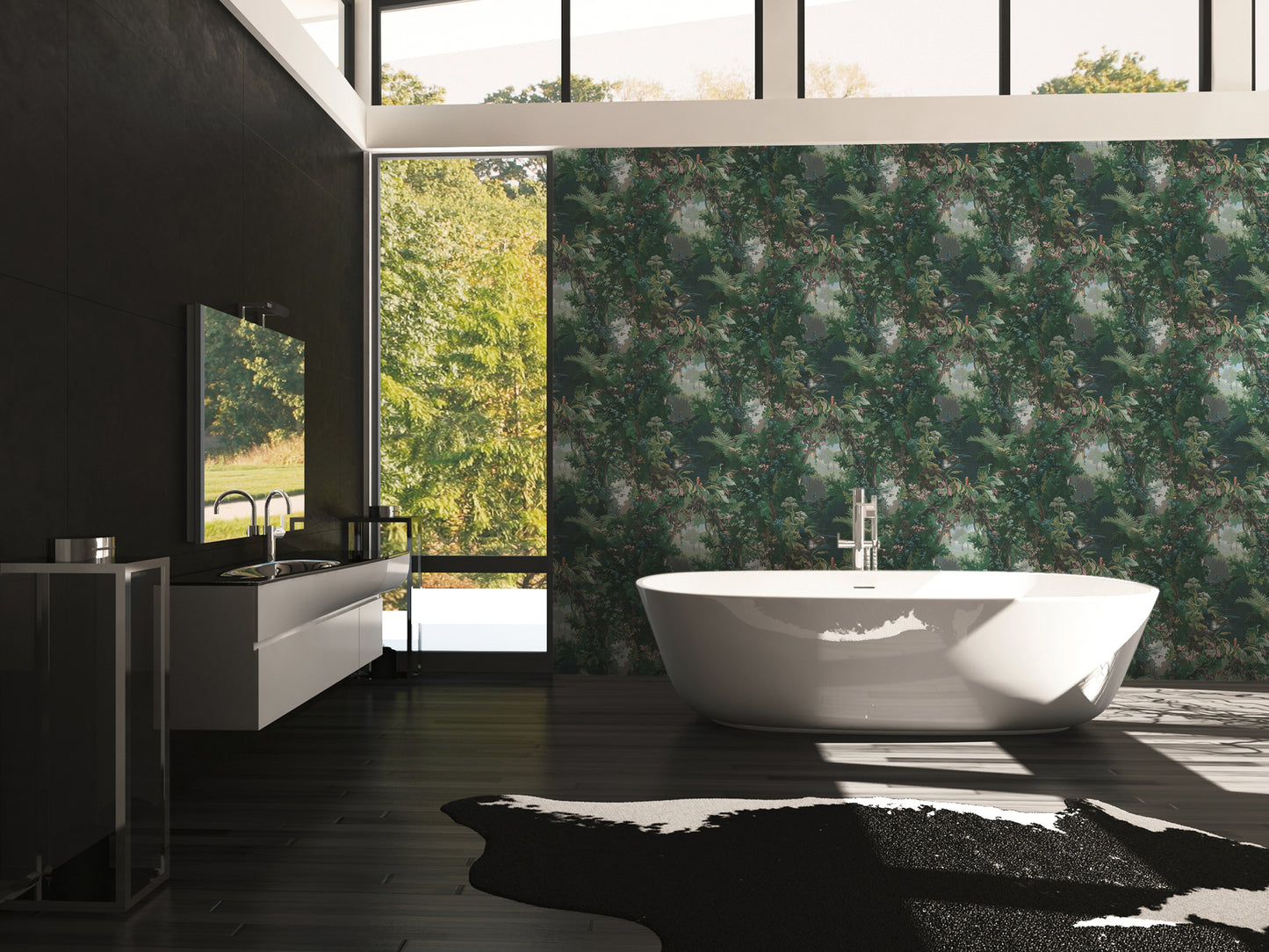 A.S. Création Wald Tapete Grün 376521 Wandtapete Vliestapete Floral Vinyl Rolle