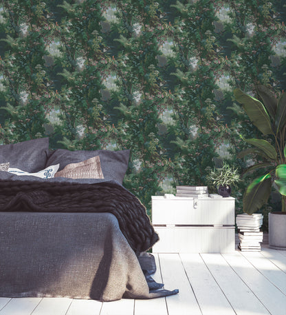 A.S. Création Wald Tapete Grün 376521 Wandtapete Vliestapete Floral Vinyl Rolle