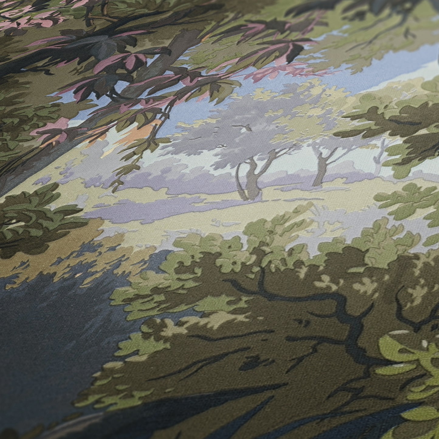 A.S. Création Wald Tapete Grün 376522 Wandtapete Vliestapete Floral Vinyl Rolle