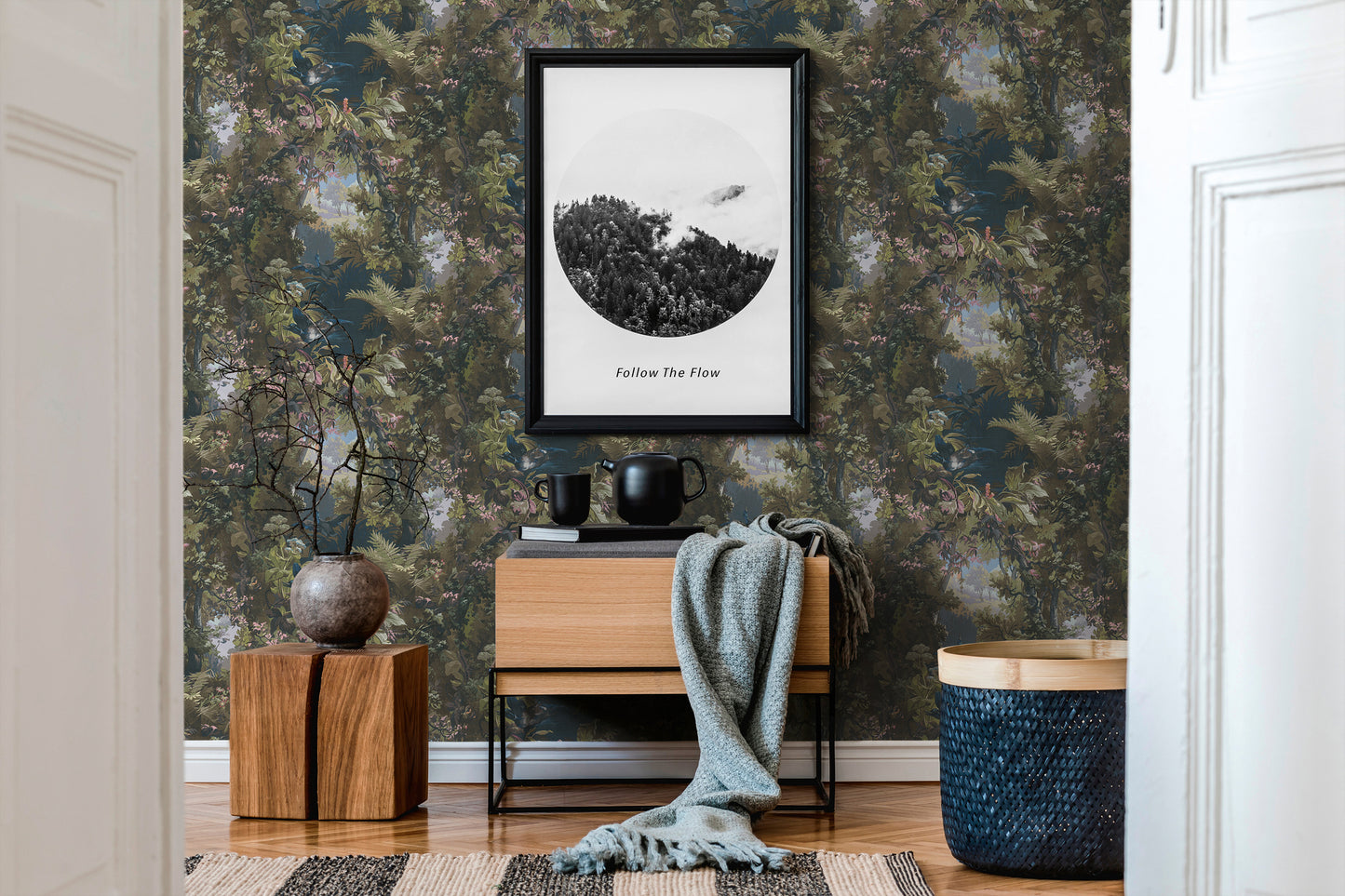 A.S. Création Wald Tapete Grün 376522 Wandtapete Vliestapete Floral Vinyl Rolle