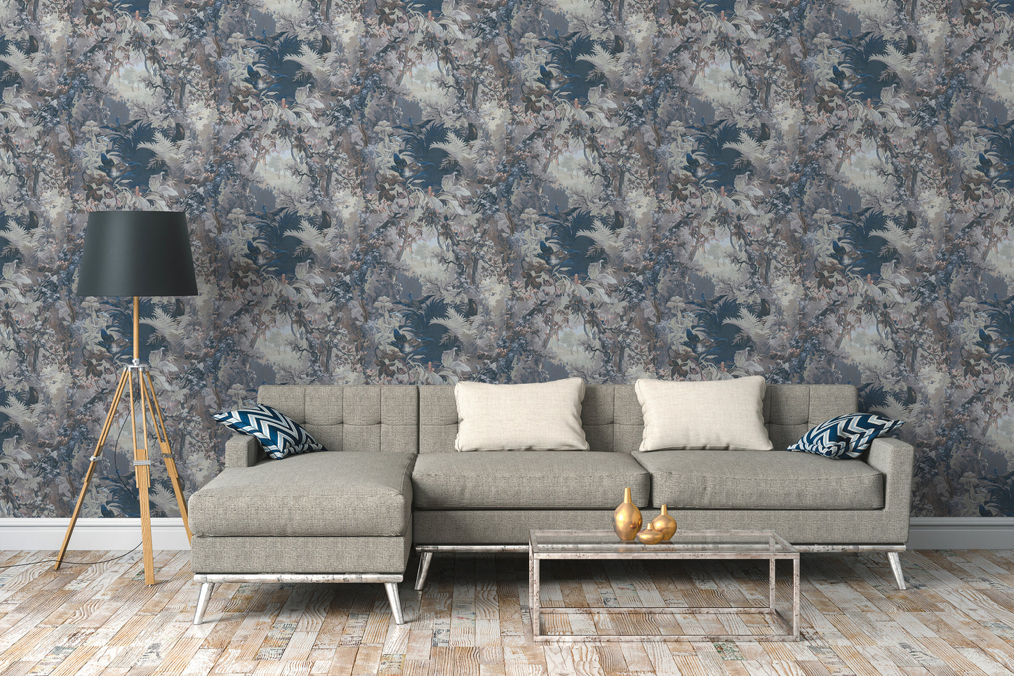 A.S. Création Wald Tapete Grün 376523 Wandtapete Vliestapete Floral Vinyl Rolle